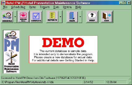 Using a Demo Database
